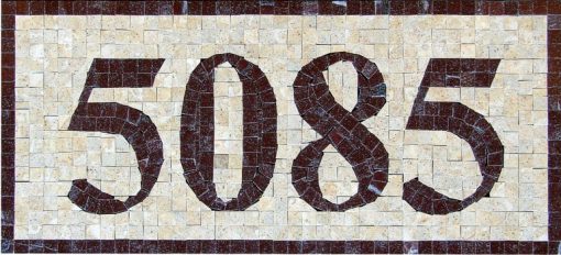 Mosaic House Numbers / Monaco – H2P