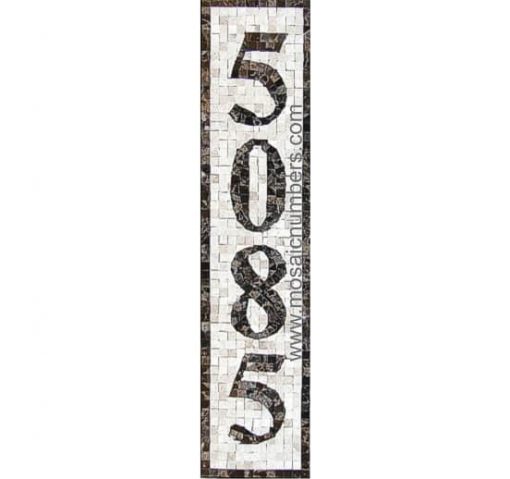 Mosaic House Numbers / Monaco – V1P