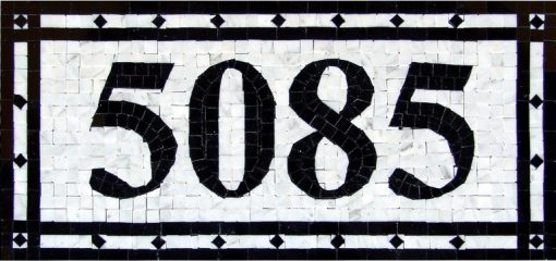 Mosaic House Numbers / Rome – H2P